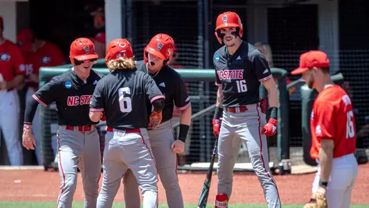 Sosa, L. Nixon, Serrano, Heavner - Second inning in G1 win over UGA Super Regional