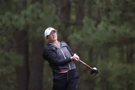 Raleigh, NC Ð Apr 9: NCAA Women's Golf - Wolfpack Match Play - Final Round at Lonnie Poole Golf Course in Raleigh, NC on April 9, 2024. (Credit: Andy Mead/YCJ)