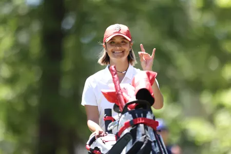 Wilmington, NC Ð Apr 18: NCAA Women's Golf - ACC Tournament - First Round at Porters Neck Country Club in Wilmington, NC on April 18, 2024. (Credit: Andy Mead/YCJ)
