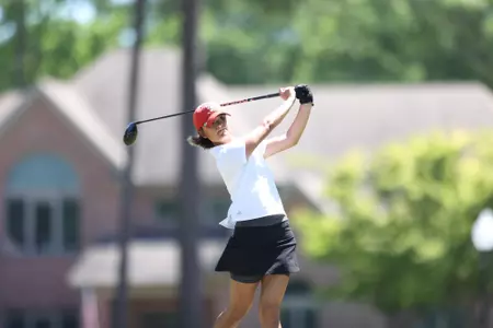 Wilmington, NC Ð Apr 18: NCAA Women's Golf - ACC Tournament - First Round at Porters Neck Country Club in Wilmington, NC on April 18, 2024. (Credit: Andy Mead/YCJ)