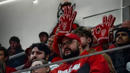 WRES2024-25 Fans with 3pt TD Finger