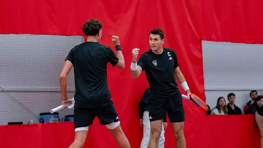 MTEN2025 Jules Leroux and Luca Staeheli doubles pair