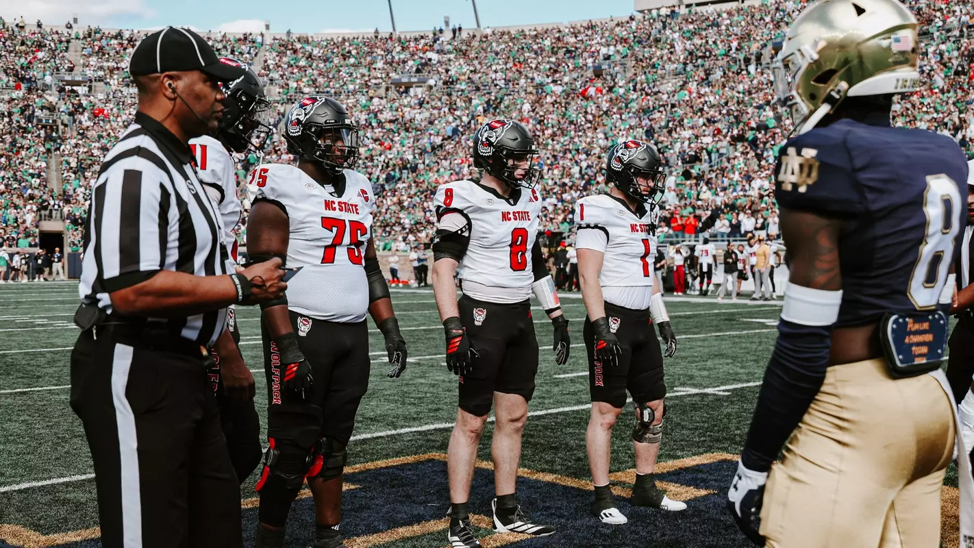 NC State vs. ND coin flip