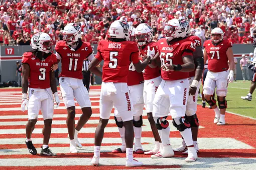 Noah Rogers TD Celebration