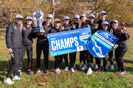 2025 Women's ACC XC Championship w/ Trophy