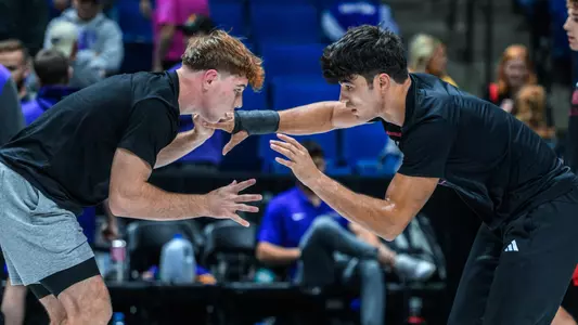 WRES2526 Will Denny and Matty Singleton at ND