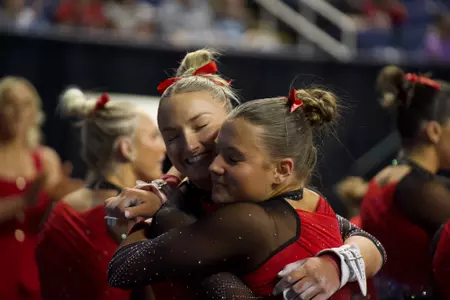 Elle and Katie Hug