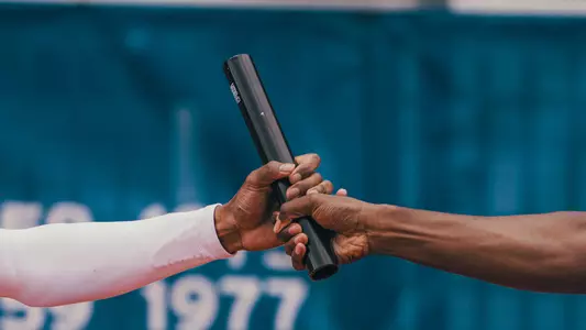 Track Baton Hand-Off