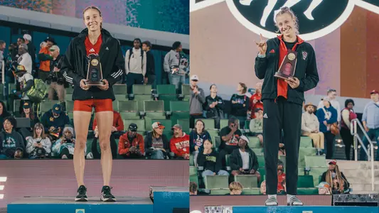 Hartman, Napoleon NCAA Podium