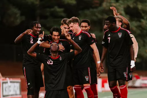 Malcolm Rangon celebration vs. Mercer