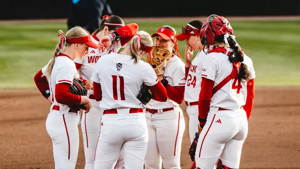 Infield Huddle vs #22/25 ASU 3/25/26