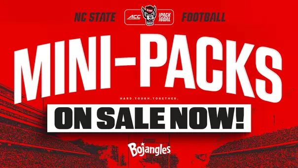 NC State Football Bojangles Mini-Packs Graphic
