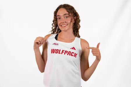 Sadie Engelhardt, point at uniform