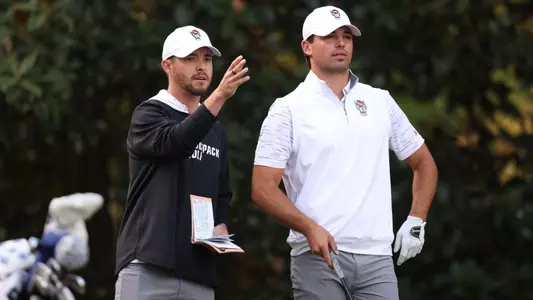 Wilmington, NC Oct 19, 2025: NCAA Men's Golf - The Williams Cup - First Round at UNC Finley Golf Course in Wilmington, NC on October 19, 2025. (Credit: Andy Mead/YCJ)