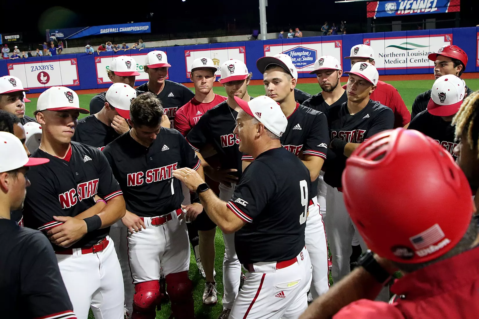 Final game of the NCAA Div 1 National Championships, Ruston, La. Regional, played 6June2021 at Louisiana Tech University, J.C. Love Field at Pat Patterson Park. Photo by TOM MORRIS/NCState Athletics