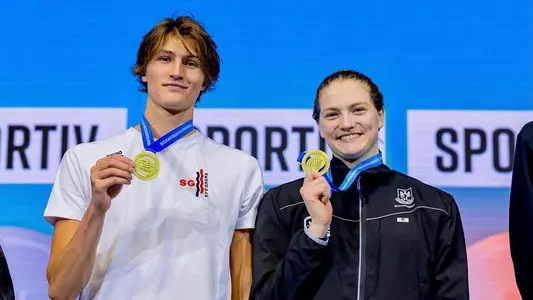Swim: Kaii Winkler Holding Gold Medal at German National Swimming Championships