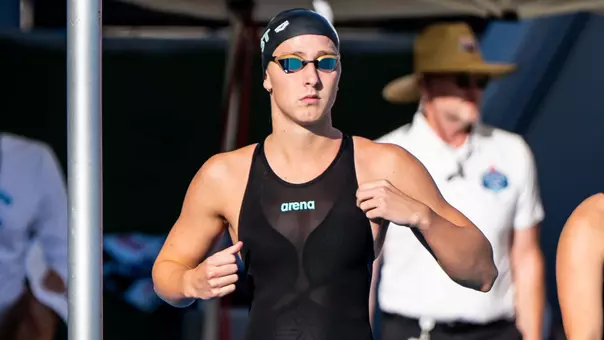 Emerson Callis ahead of race