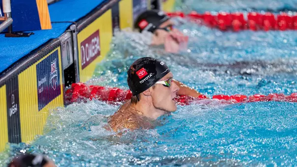 Quintin McCarty 50m backstroke Pan Pacific Championships