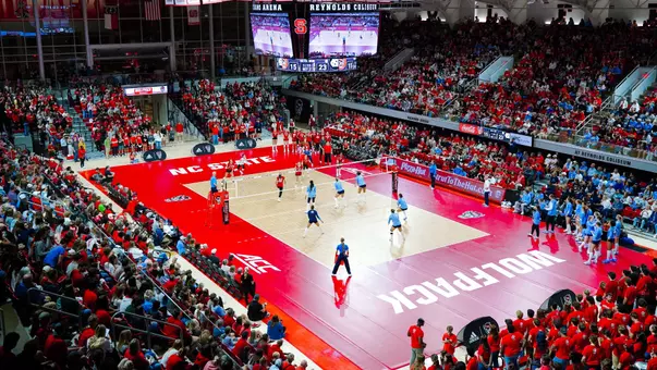 Volleyball sellout vs. #24 UNC 9/25/26