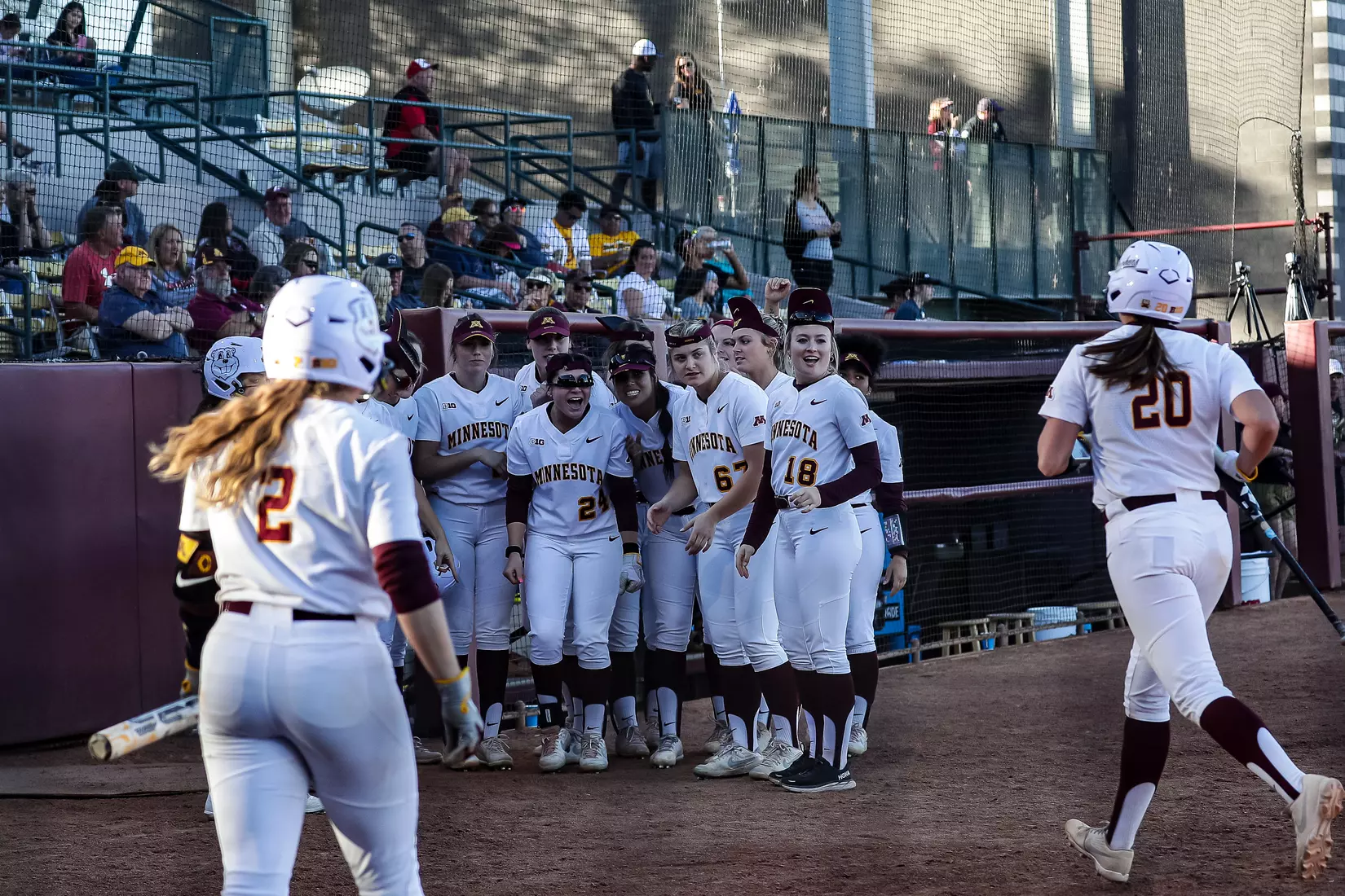 Dray Megan, homerun, celebration