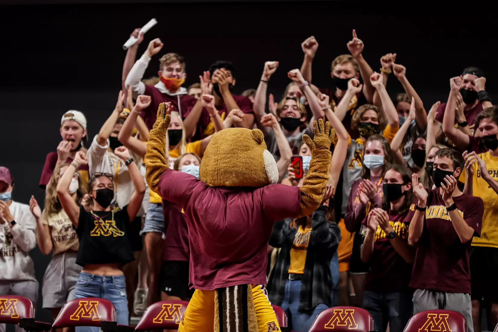Goldy Gopher, fans