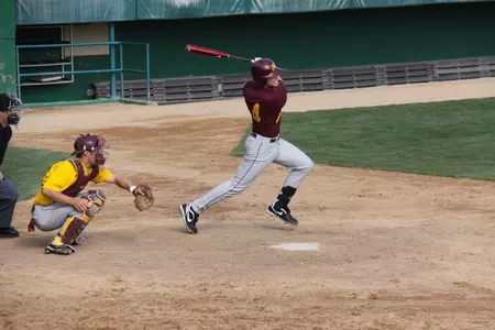 Kyle Geason hit a home run to help the Maroon Team to a win.