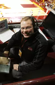 Mike Grimm, along with former Gopher Spencer Tollackson, will conduct player and coach interviews during Media Day.