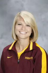 Senior Captain Danielle LeBreck finished ninth for the Gophers this afternoon at the Tori Neubauer Invitational