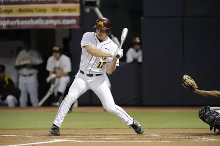 JT Canakes knocked in two runs for the Gold Team