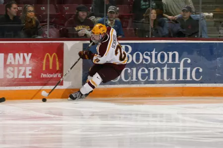 Nate Schmidt scored and had two assists Sunday.