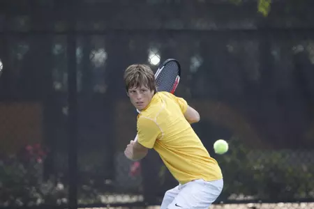 Julian Dehn (pictured) and Rok Bonin are in the semifinals.