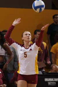 Freshman Kellie McNeil had her first career start