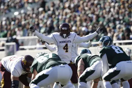 The Gophers travel to Michigan State on Saturday.