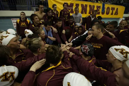 University of Minnesota men and women's swimming host the Minnesota Grand Prix.