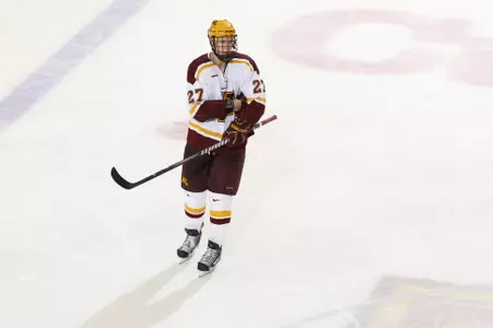 Nick Bjugstad scored his tenth goal of the season on Friday night.