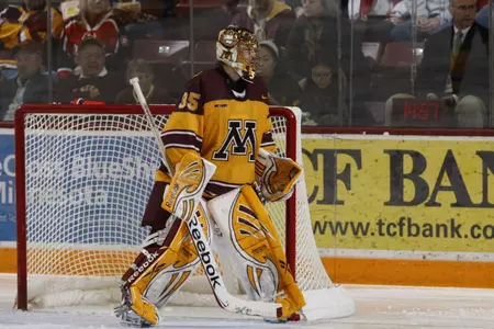 Kent Patterson stands alone in the Minnesota record books. He recorded his sixth shutout of the season witn a 5-0 win against St. Cloud on Saturday.