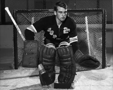 Murray McLachlan was the goalie for the 1969 WCHA champion Gophers.