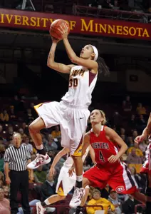 Kiara Burford led all players with 14 points Wednesday night.