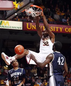 Trevor Mbakwe leads Minnesota with 16.0 ppg and 9.7 rpg