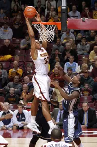 Rodney Williams is averaging 7.7 points per game this season.