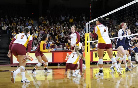 Ashley Wittman had a career-high 31 kills