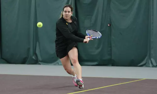 Doron Muravnik went 1-1 in singles on Saturday.