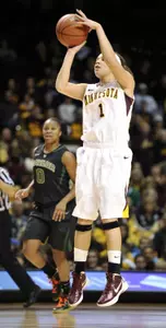 Rachel Banham helps lead Minnesota to the Best Buy Classic championship.