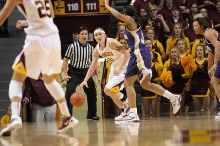Senior Brianna Mastey and the Gophers will face NJIT in their final non-conference game of 2011-12.