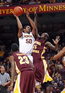 Ralph Sampson III will play in his fourth Big Ten opener and is the only senior in the Gophers' lineup.