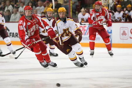 Sophomore Erik Haula has 25 points in 20 games.