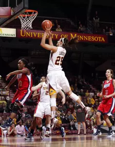 Katie Loberg and the Gophers open Big Ten play Friday at Purdue.