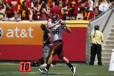 Collin McGarry is one of Minnesota's 19 Academic All-Big Ten honorees.