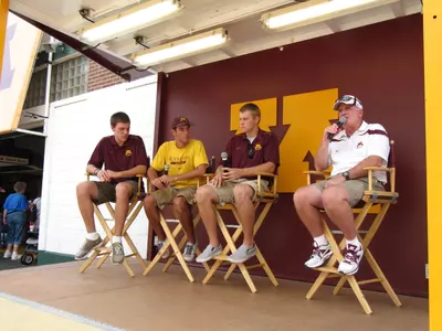 Gopher Baseball at the Minnesota State Fair.