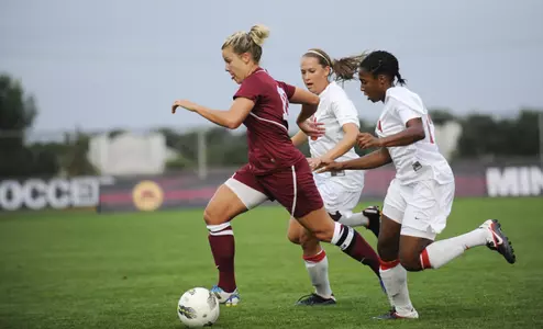 The Golden Gophers host Ohio State University, with kickoff set for 1:05 p.m. due to the game being broadcasted live by the Big Ten Network.